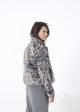 Deione Coat in Graphite Floral For Discount