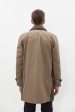 Raglan Maniche Coat in Olive Online Sale