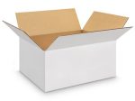 M37 Die Cut White Corrugated Packaging Box (250 X 170 X 120 mm) 3 Ply Cheap