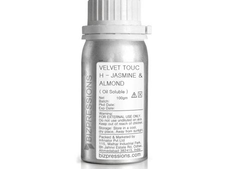 VELVET TOUCH - JASMINE & ALMOND - Fragrance ( Oil Soluble ) For Discount