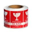 Fragile Handle With Care Self-Adhesive Sticker Roll (1000 Stickers) Hot on Sale