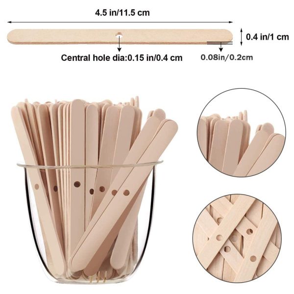 Natural Wooden Sticks for Candle Wick Holders Online Hot Sale