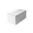 M37 Die Cut White Corrugated Packaging Box (250 X 170 X 120 mm) 3 Ply Cheap